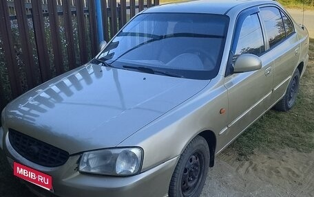 Hyundai Accent II, 2004 год, 190 000 рублей, 1 фотография