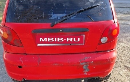 Daewoo Matiz I, 2002 год, 110 000 рублей, 6 фотография