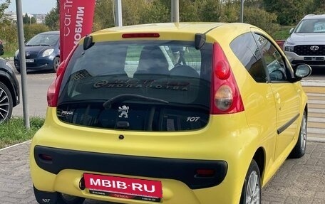 Peugeot 107 I рестайлинг, 2007 год, 349 000 рублей, 5 фотография