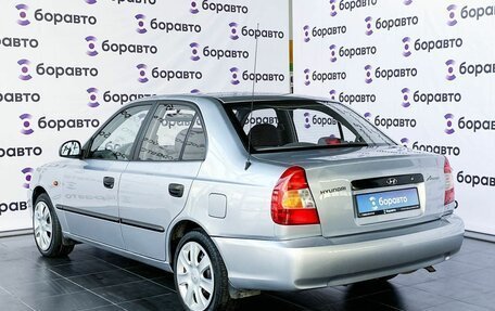 Hyundai Accent II, 2007 год, 595 000 рублей, 4 фотография