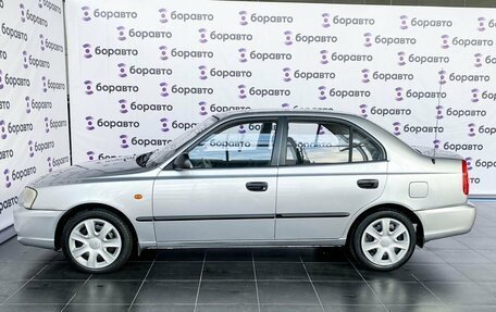 Hyundai Accent II, 2007 год, 595 000 рублей, 5 фотография