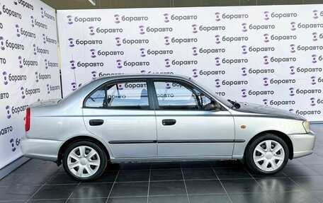 Hyundai Accent II, 2007 год, 595 000 рублей, 6 фотография