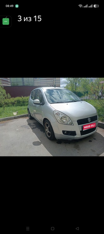 Suzuki Splash I, 2010 год, 450 000 рублей, 1 фотография