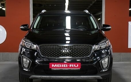 KIA Sorento III Prime рестайлинг, 2016 год, 2 198 000 рублей, 2 фотография