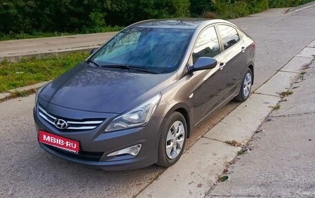 Hyundai Solaris II рестайлинг, 2016 год, 760 000 рублей, 1 фотография