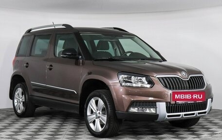 Skoda Yeti I рестайлинг, 2014 год, 1 549 000 рублей, 3 фотография