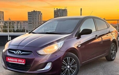 Hyundai Solaris II рестайлинг, 2011 год, 548 700 рублей, 3 фотография