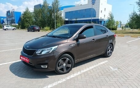 KIA Rio III рестайлинг, 2015 год, 870 000 рублей, 1 фотография