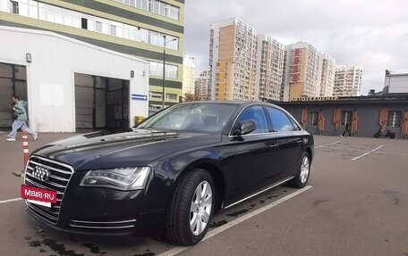 Audi A8, 2011 год, 1 375 000 рублей, 3 фотография