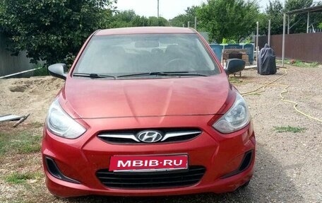 Hyundai Solaris II рестайлинг, 2012 год, 760 000 рублей, 1 фотография