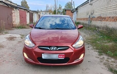 Hyundai Solaris II рестайлинг, 2014 год, 970 000 рублей, 1 фотография