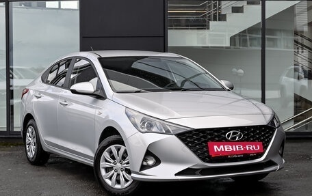 Hyundai Solaris II рестайлинг, 2021 год, 1 635 000 рублей, 3 фотография