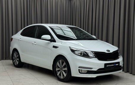 KIA Rio III рестайлинг, 2016 год, 1 099 000 рублей, 3 фотография