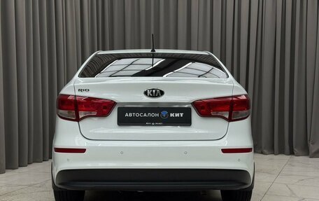 KIA Rio III рестайлинг, 2016 год, 1 099 000 рублей, 5 фотография