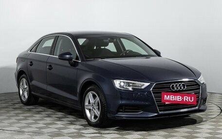 Audi A3, 2018 год, 2 159 898 рублей, 3 фотография