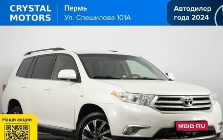 Toyota Highlander III, 2012 год, 2 199 000 рублей, 1 фотография