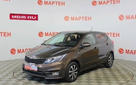 KIA Rio III рестайлинг, 2017 год, 1 109 000 рублей, 1 фотография