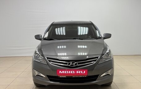 Hyundai Solaris II рестайлинг, 2014 год, 820 000 рублей, 2 фотография