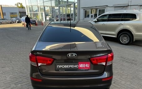 KIA Rio III рестайлинг, 2016 год, 1 220 000 рублей, 6 фотография