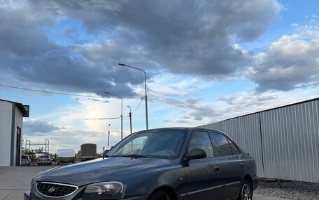 Hyundai Accent II, 2008 год, 3 фотография