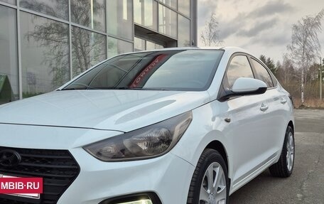 Hyundai Solaris II рестайлинг, 2017 год, 1 250 000 рублей, 13 фотография