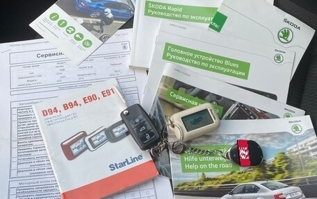 Skoda Rapid I, 2015 год, 1 050 000 рублей, 20 фотография
