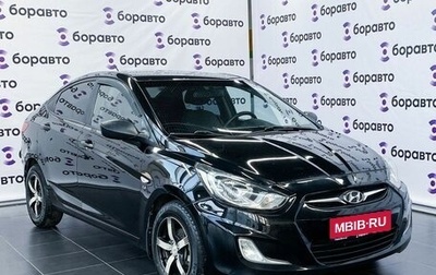 Hyundai Solaris II рестайлинг, 2011 год, 830 000 рублей, 1 фотография