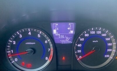 Hyundai Solaris II рестайлинг, 2014 год, 1 150 000 рублей, 9 фотография