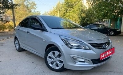 Hyundai Solaris II рестайлинг, 2014 год, 1 150 000 рублей, 3 фотография