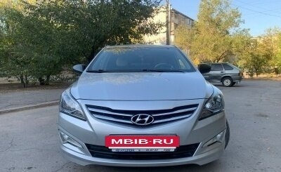 Hyundai Solaris II рестайлинг, 2014 год, 1 150 000 рублей, 2 фотография