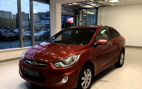 Hyundai Solaris II рестайлинг, 2011 год, 711 000 рублей, 1 фотография