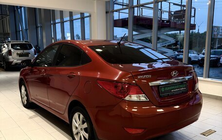 Hyundai Solaris II рестайлинг, 2011 год, 711 000 рублей, 8 фотография