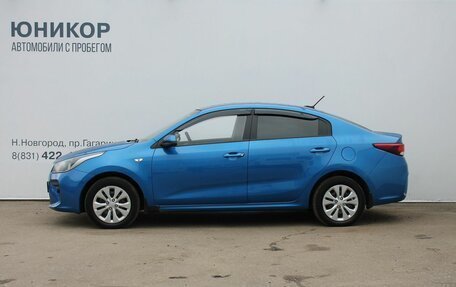 KIA Rio IV, 2018 год, 1 089 000 рублей, 2 фотография