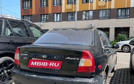 Hyundai Accent II, 2002 год, 290 000 рублей, 3 фотография