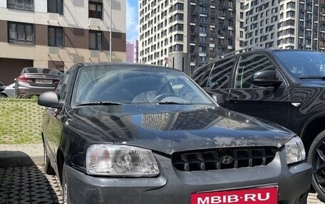 Hyundai Accent II, 2002 год, 290 000 рублей, 4 фотография