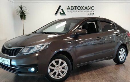 KIA Rio III рестайлинг, 2015 год, 998 000 рублей, 3 фотография