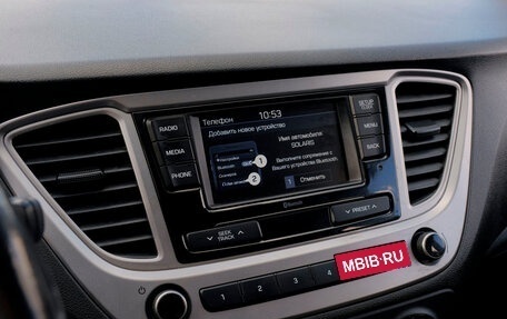 Hyundai Solaris II рестайлинг, 2019 год, 1 409 800 рублей, 16 фотография