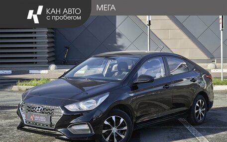 Hyundai Solaris II рестайлинг, 2018 год, 1 340 000 рублей, 1 фотография