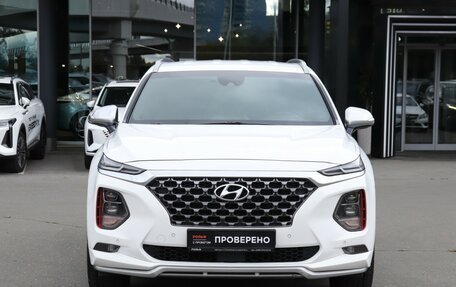 Hyundai Santa Fe IV, 2019 год, 2 990 000 рублей, 2 фотография