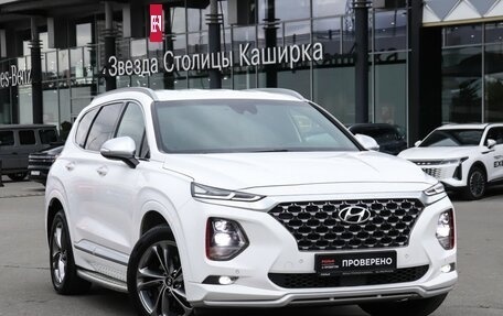 Hyundai Santa Fe IV, 2019 год, 2 990 000 рублей, 26 фотография