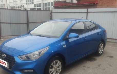 Hyundai Solaris II рестайлинг, 2018 год, 1 350 000 рублей, 10 фотография