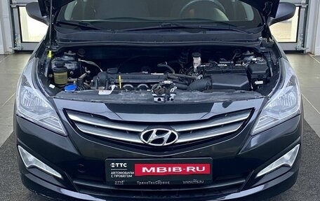 Hyundai Solaris II рестайлинг, 2015 год, 1 049 000 рублей, 11 фотография