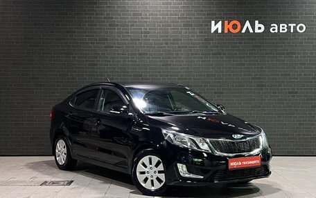 KIA Rio III рестайлинг, 2014 год, 970 000 рублей, 3 фотография