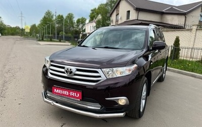 Toyota Highlander III, 2012 год, 2 485 000 рублей, 1 фотография