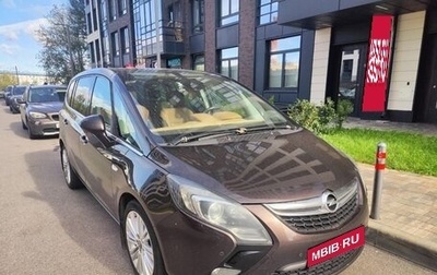 Opel Zafira C рестайлинг, 2013 год, 875 000 рублей, 1 фотография