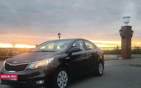KIA Rio III рестайлинг, 2016 год, 940 000 рублей, 3 фотография