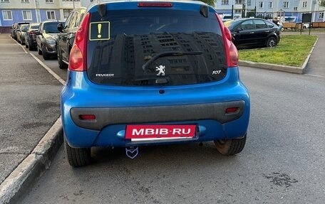 Peugeot 107 I рестайлинг, 2010 год, 465 000 рублей, 3 фотография