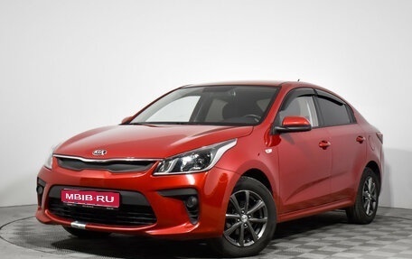 KIA Rio IV, 2019 год, 1 390 000 рублей, 1 фотография