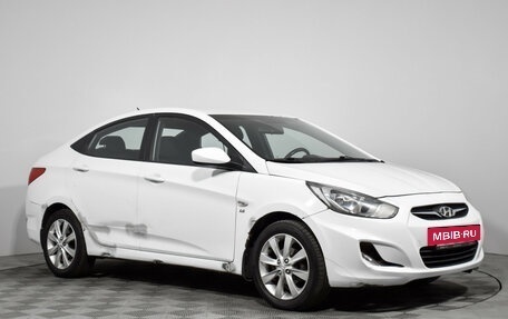 Hyundai Solaris II рестайлинг, 2011 год, 569 000 рублей, 3 фотография