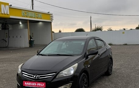 Hyundai Solaris II рестайлинг, 2014 год, 600 000 рублей, 5 фотография